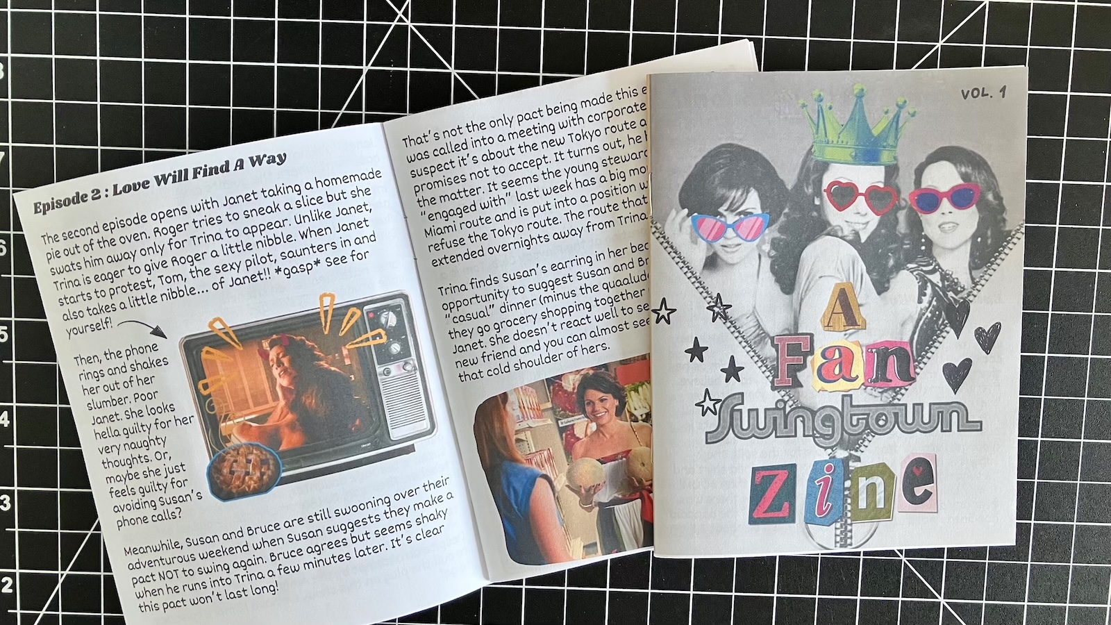 covers of A Swingtown Fan Zine