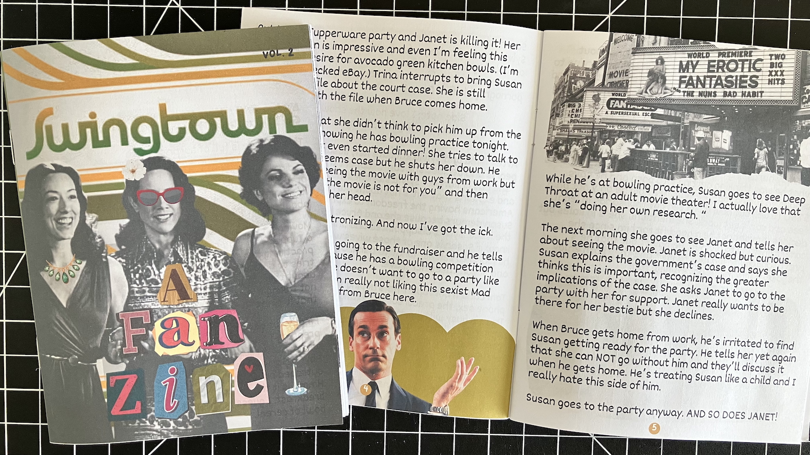 covers of A Swingtown Fan Zine